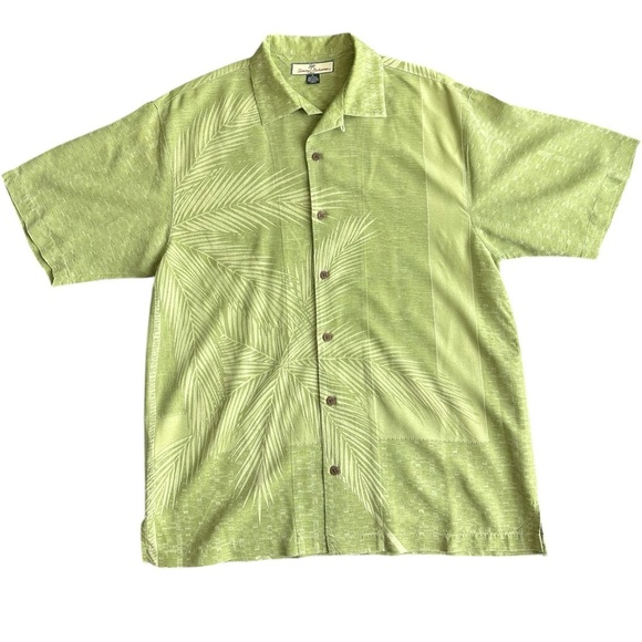Tommy Bahama Men's 100% Silk Hawaiian Camp Short Sleeve Shirt Size Small - Picture 1 of 10